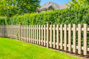 wood fence installation in Washington